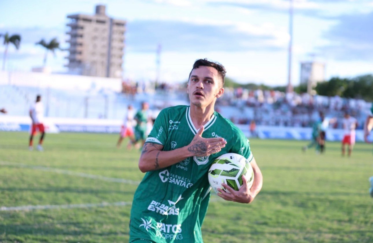 Nacional de Patos anuncia o retorno do meia Renê para a disputa da Copa Paraíba e 2027