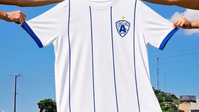 Atlético-PB apresenta novo uniforme secundário e aposta em renovação no design; veja