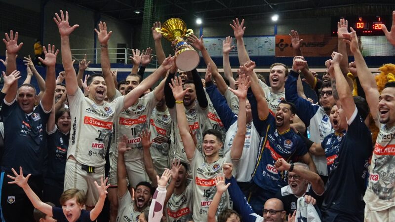 Itaquá vence o Taubaté e conquista o título da etapa Sudeste da Superliga Masculina C