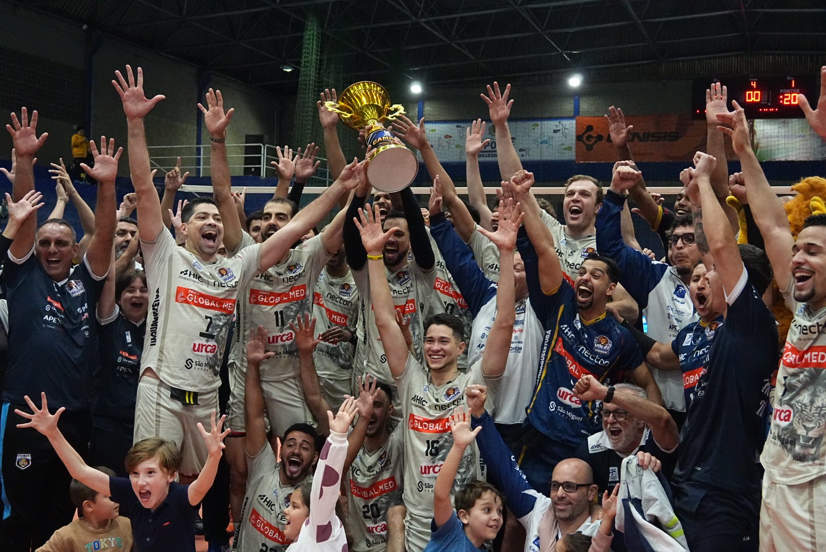 Itaquá vence o Taubaté e conquista o título da etapa Sudeste da Superliga Masculina C