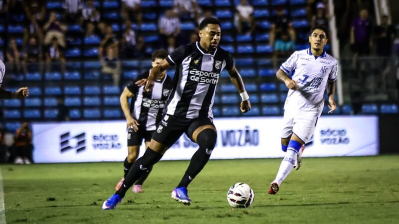De titular a não utilizado: Wendel Silva perde espaço e não deve jogar mais pelo Ceará em 2026