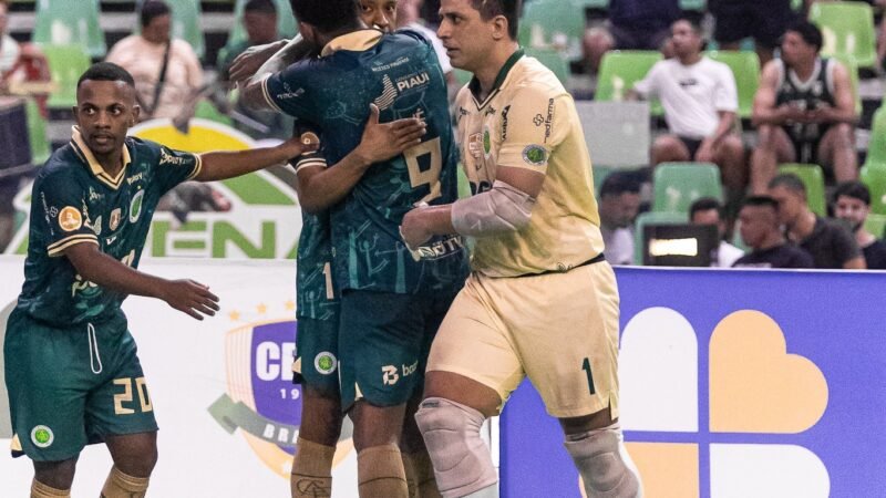 Brasileiro de futsal 2026: Atlético-PI goleia o São José-AP por 7 a 2 e assume vice-liderança