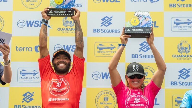Surfe: volta de etapa da WSL à Guarapari representa sucesso da primeira edição