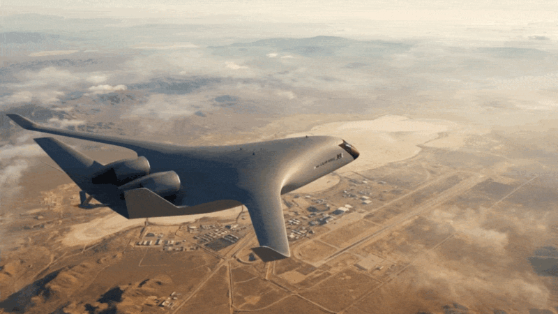 Projeto de ‘avião-arraia’ promete tornar voos mais baratos; veja como ele será
