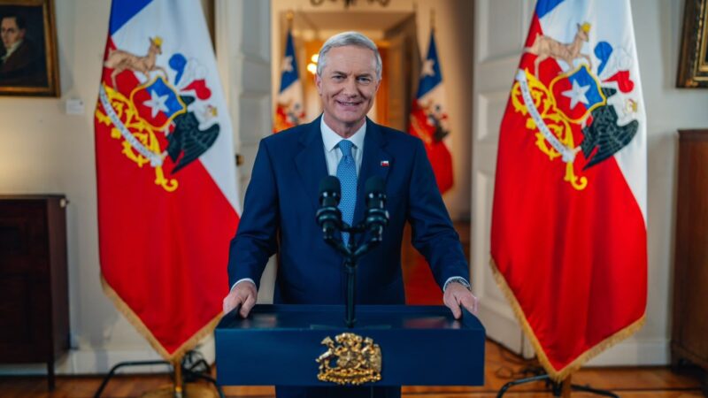 Presidente do Chile anuncia pacote de reformas legislativas contra o crime organizado