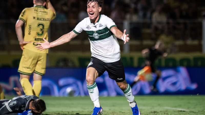 Coritiba reencontra rivais da única série de três vitórias no Brasileirão