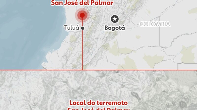 Terremoto de magnitude 7,4 é o mais forte a atingir a Colômbia na última década, diz Serviço Geológico