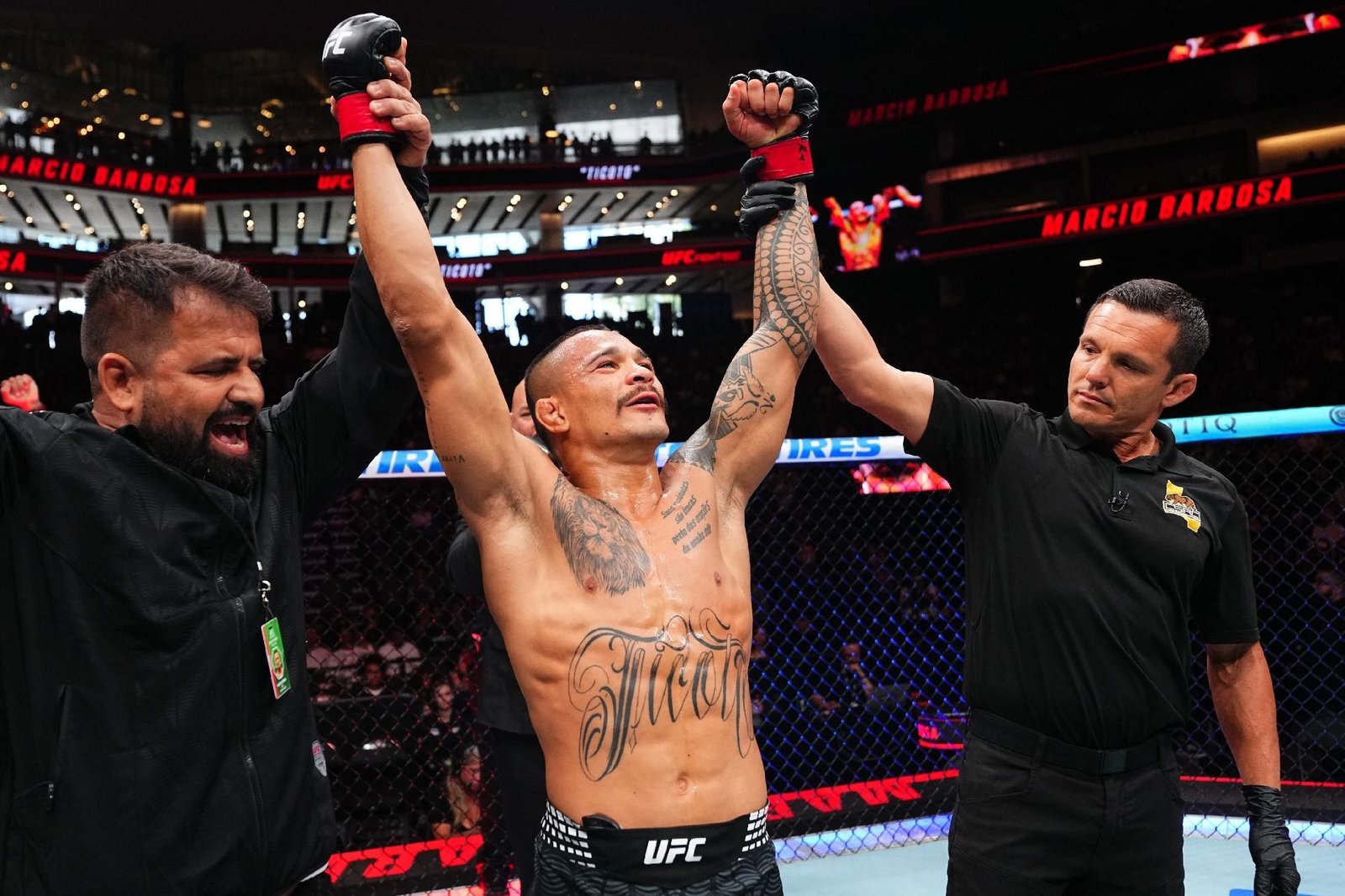 Márcio ‘Ticotô’ nocauteia americano no primeiro round e segue invicto no UFC