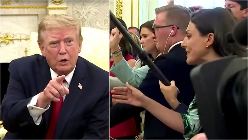 ‘Fica quieta!’: Trump bate boca e manda repórter se calar após pergunta sobre Coreia do Norte