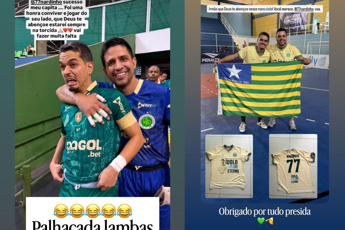 Ala Nardinho se despede do Atlético-PI nas redes sociais; atleta vai jogar no Cazaquistão