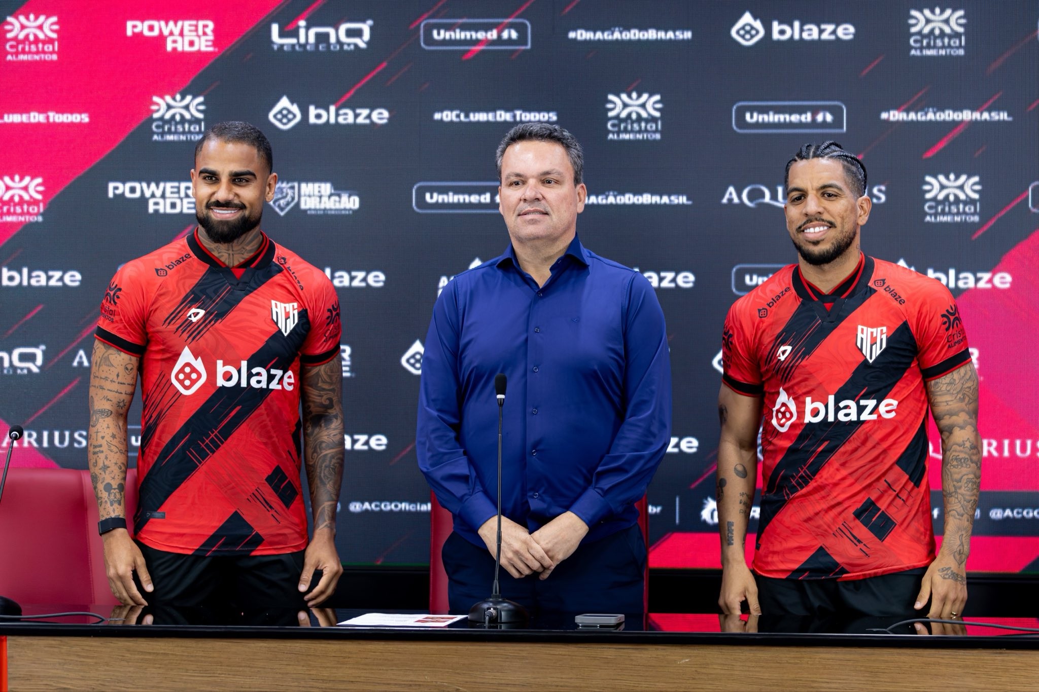 Prestes a estrear, Netinho e Yuri falam da ansiedade para enfim jogar pelo Atlético-GO