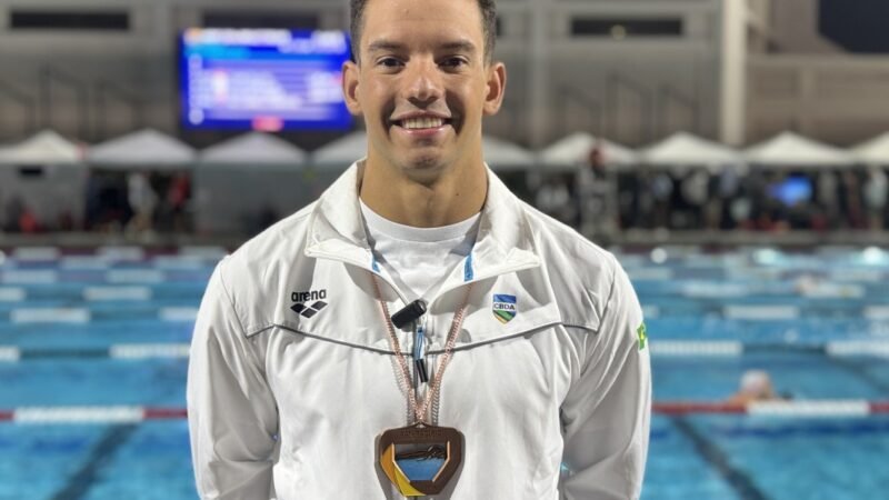 Guilherme Caribé fatura 3º bronze no Pan-Pacífico e iguala feito de Cesar Cielo e Thiago Pereira
