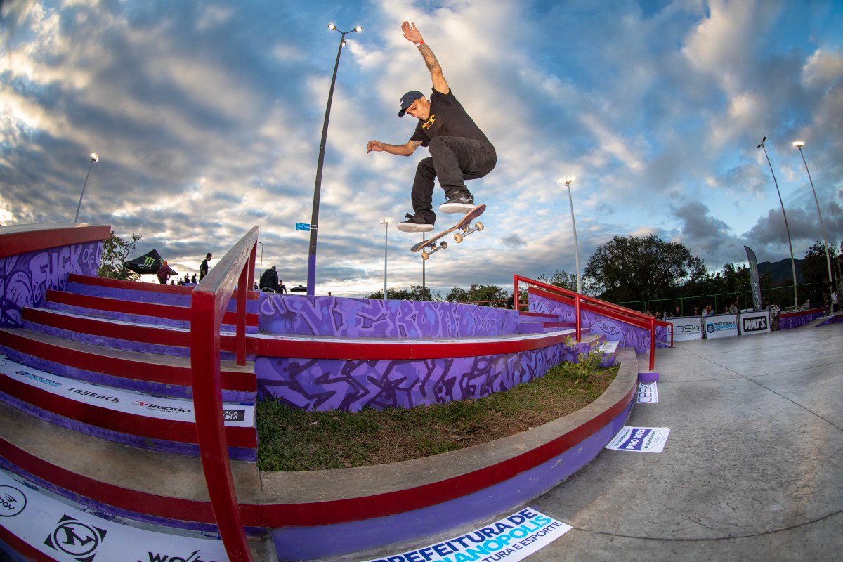 Etapa de abertura do Circuito Brasileiro Pro de Skate 2026 acontece em Florianópolis