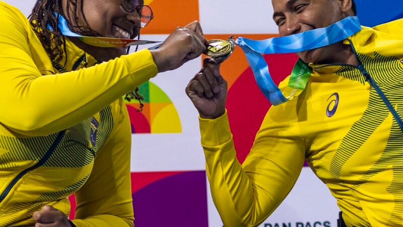 Lídia Cruz quebra recorde das Américas, e Brasil sobe quatro vezes ao pódio no Parapan-Pacífico