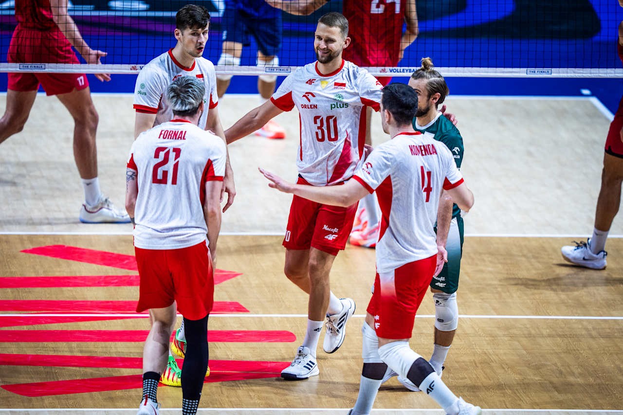 Polônia vence Estados Unidos e chega ao tri na Liga das Nações masculina