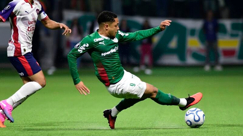 Vitor Roque diz buscar ritmo no Palmeiras e recebe elogio de Abel: “Está guardado para a hora certa”