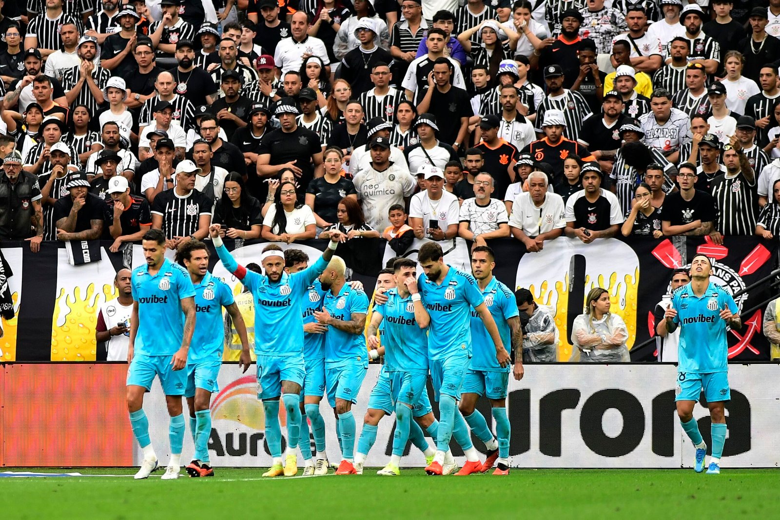 Santos pode ter reinaugurado a temporada em Itaquera
