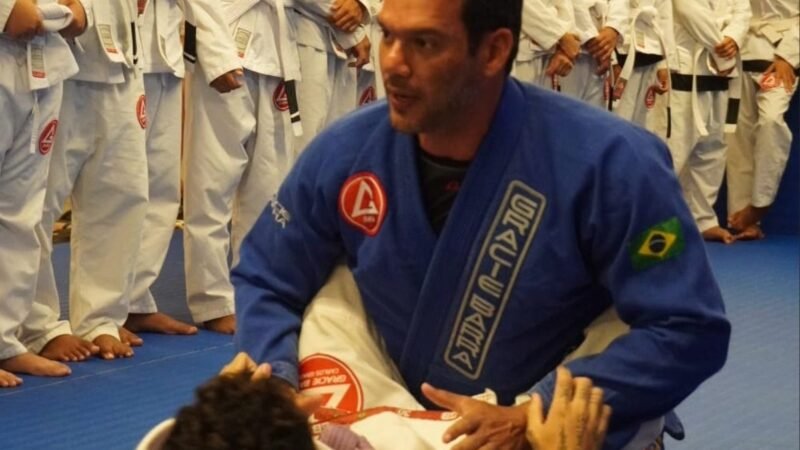 Presidente da CBF ministra seminário de jiu-jitsu em projeto social no interior do RN