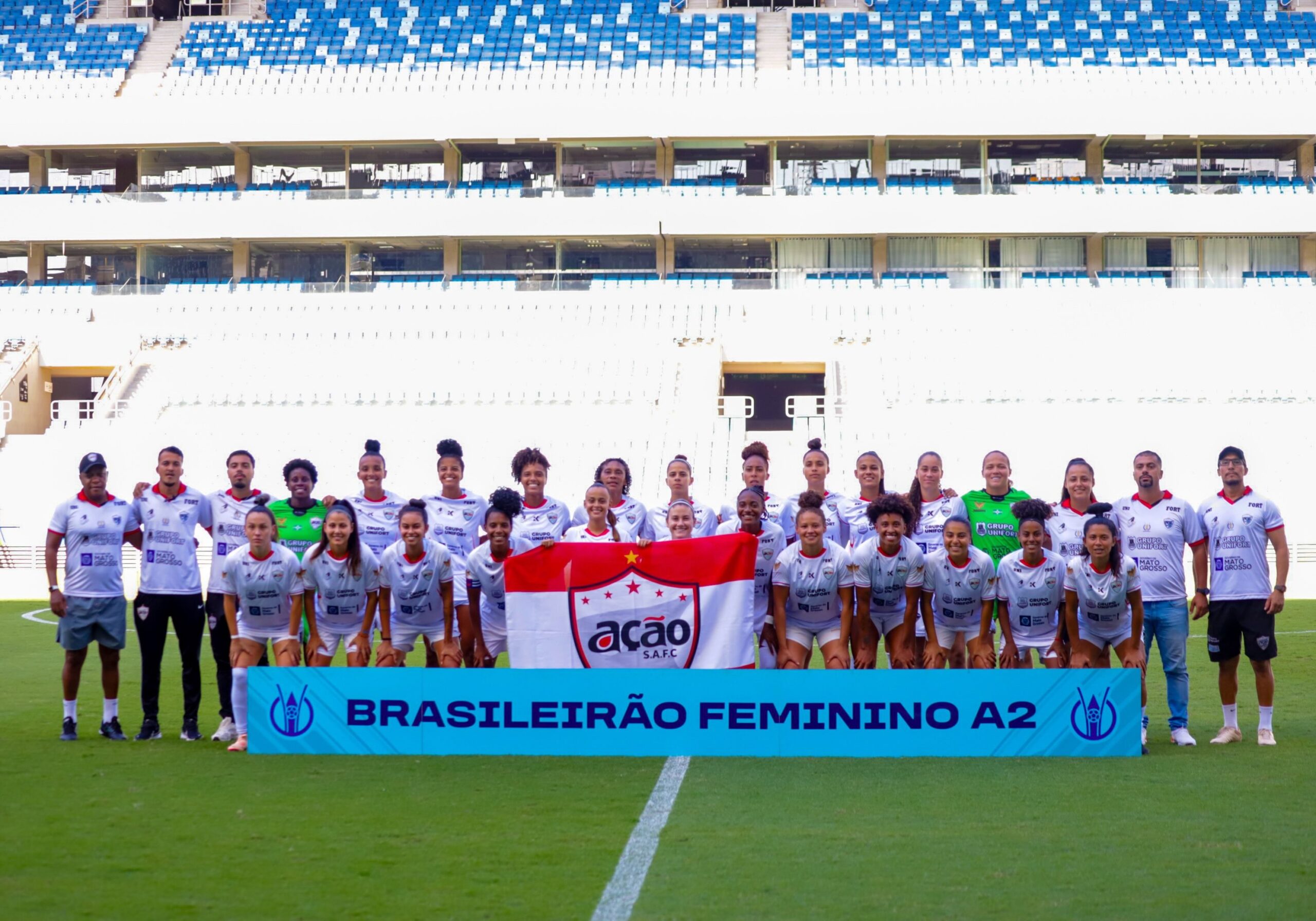 Ação empata com o Paysandu e garante classificação às quartas da Série A2 do Brasileiro Feminino