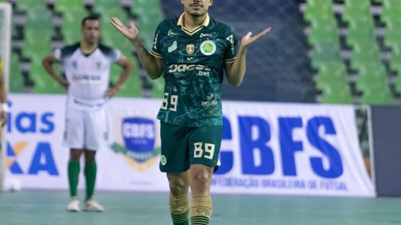 Atlético-PI realiza último treino antes de jogo pelo Brasileiro de futsal; artilheiro da equipe é baixa