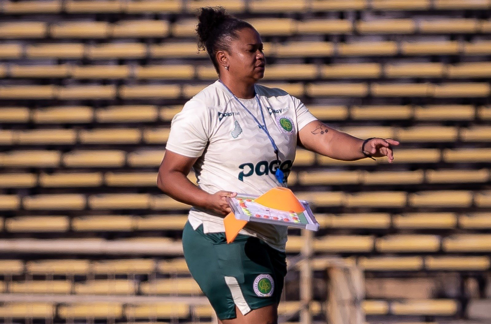 Renata Costa preza por equilíbrio do Atlético-PI para controlar vantagem em jogo do acesso