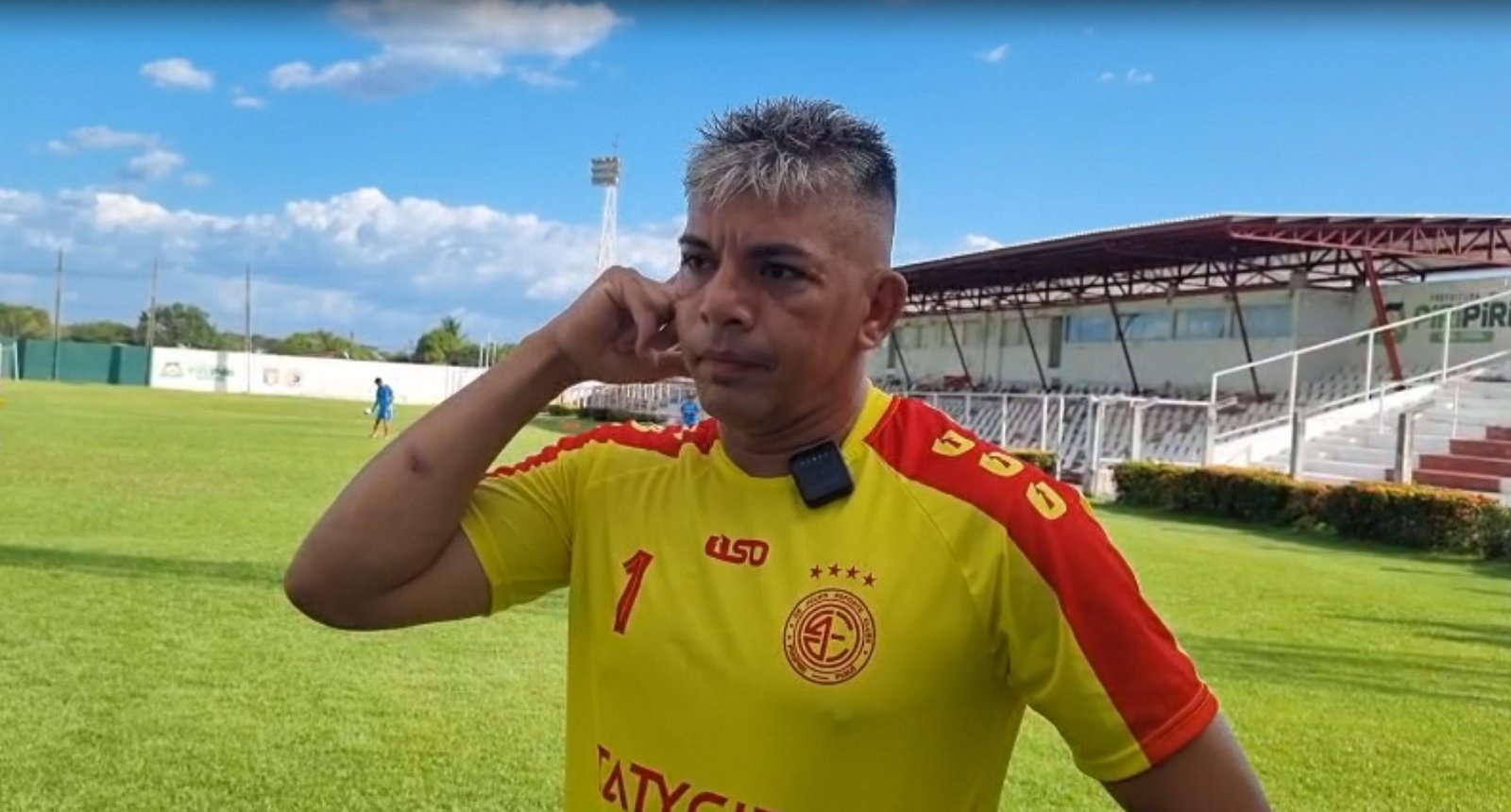 De volta ao 4 de Julho, Jaílson elogia histórico do técnico Júnior Cearense em primeira parceria