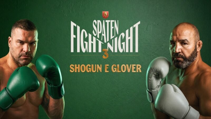Shogun X Glover: encontro aguardado há 14 anos finalmente sai do papel no Spaten Fight Night 3