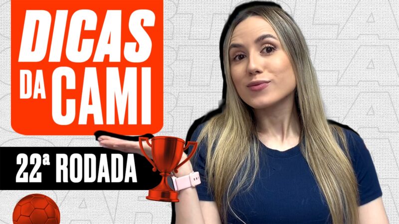 Dicas da Cami: influenciadora escala oito de Flamengo e Palmeiras na rodada #22 do Cartola