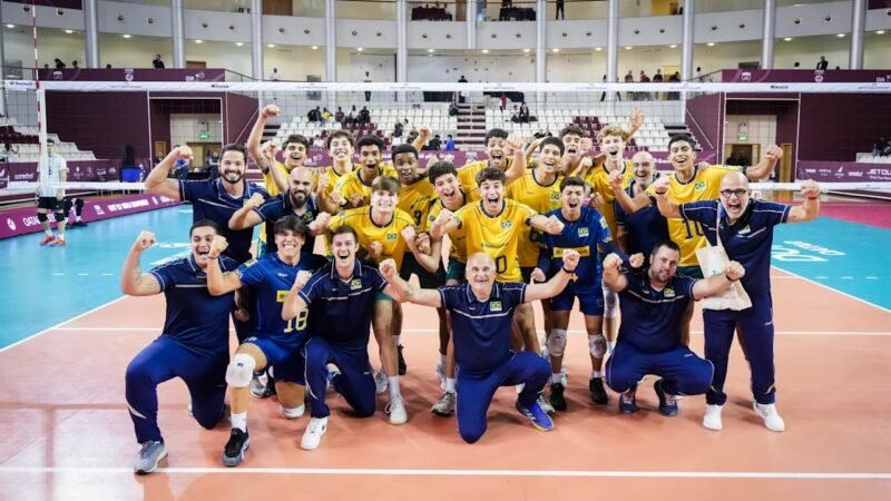 Brasil vence Argentina e conquista bronze inédito no Mundial Sub-17 de vôlei