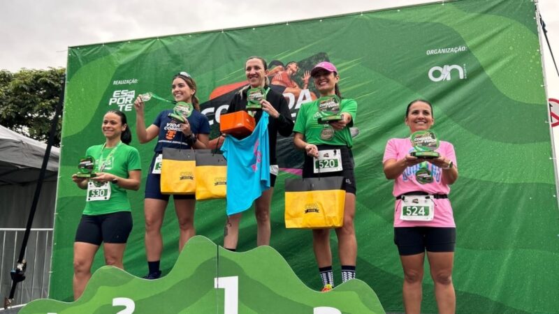Corrida Verde conhece os campeões da etapa em Joinville