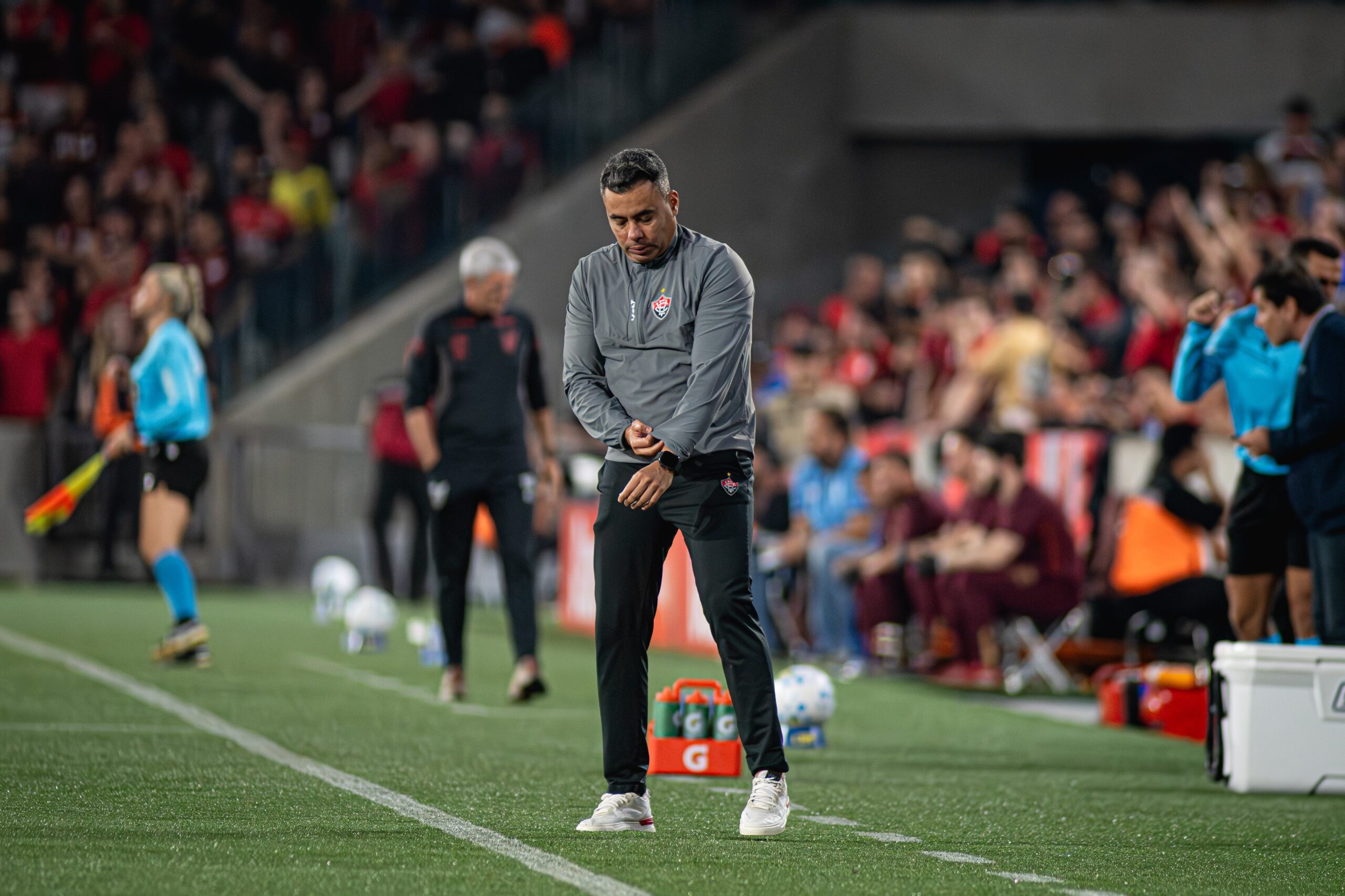 Jair Ventura analisa derrota e confia na classificação do Vitória na Copa do Brasil: “Totais condições”