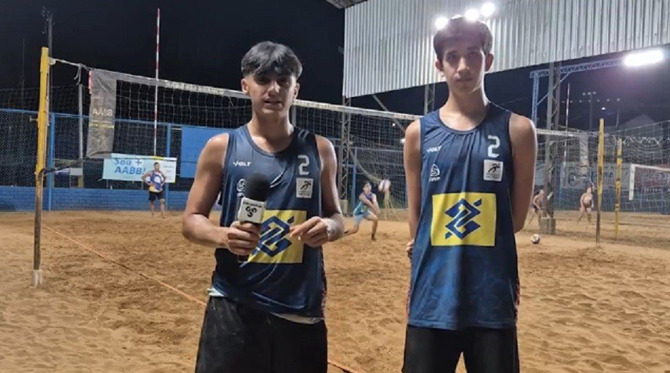 Dupla do AC tetracampeã de vôlei de praia fala sobre expectativa para a Copa Nacional Sub-17