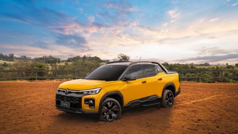 Volkswagen apresenta Tukan; picape eletrificada que vai ter versão cabine simples e dupla