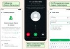 WhatsApp reforça segurança e permite mais de uma chave de acesso