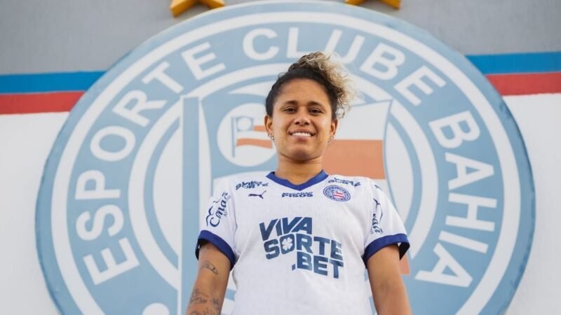 Cartola feminino: com dois gols, Raquel, meia do Bahia, é a destaque da 15ª rodada