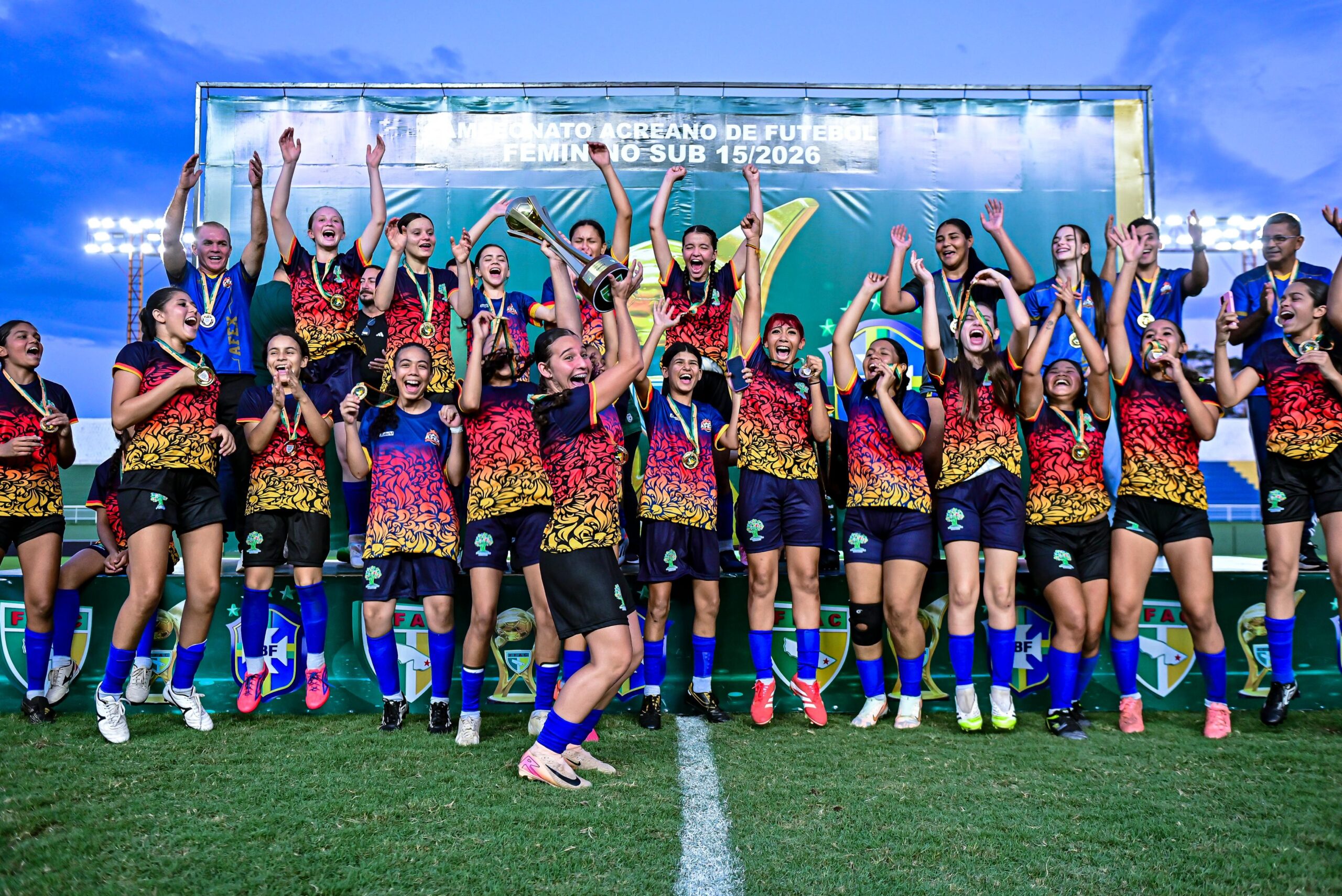 Com gol no 2º tempo, Afex supera Preventório e é campeão do Acreano Feminino Sub-15