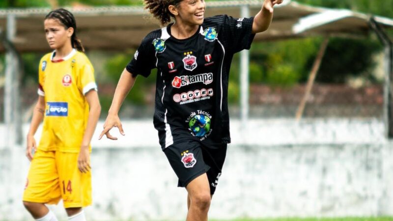 Goleadas fecham a 1ª fase e definem semifinais do Paraibano Feminino Sub-17