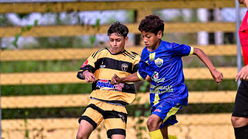 Goleada e empate definem últimos classificados à 2ª fase do Acreano Sub-13; veja confrontos
