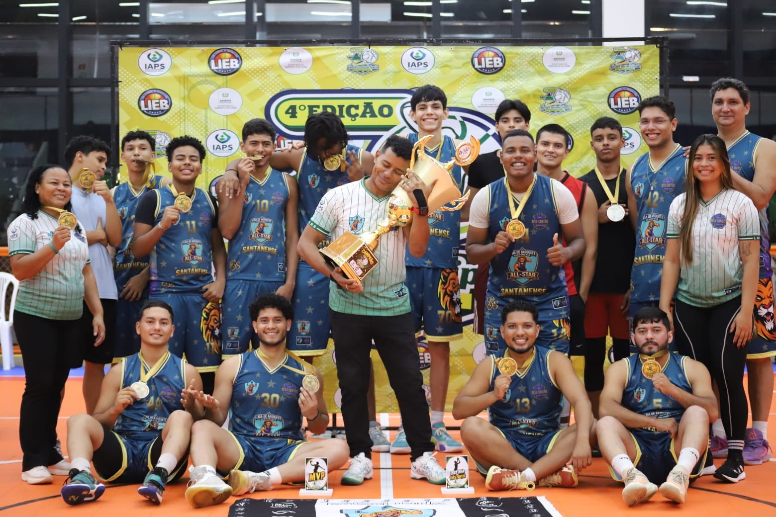 Santana vence Oiapoque e conquista o título do Intermunicipal de Basquetebol