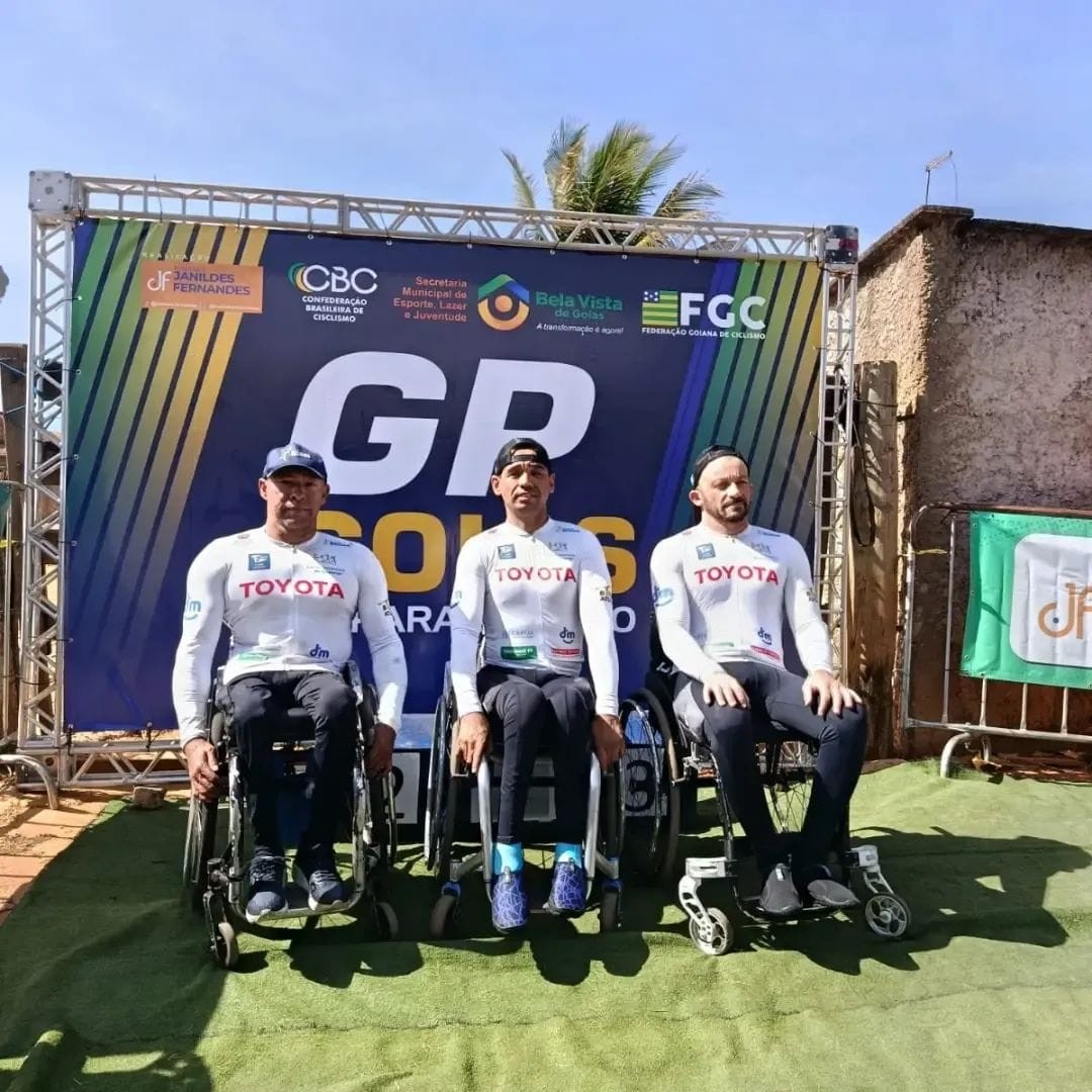 São José dos Campos conquista pódios no GP de Goiás de Paraciclismo