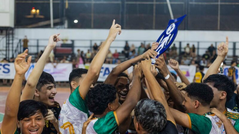 Desportivo Santiago goleia Império Japão e conquista título inédito do Amapaense Sub-20 de Futsal