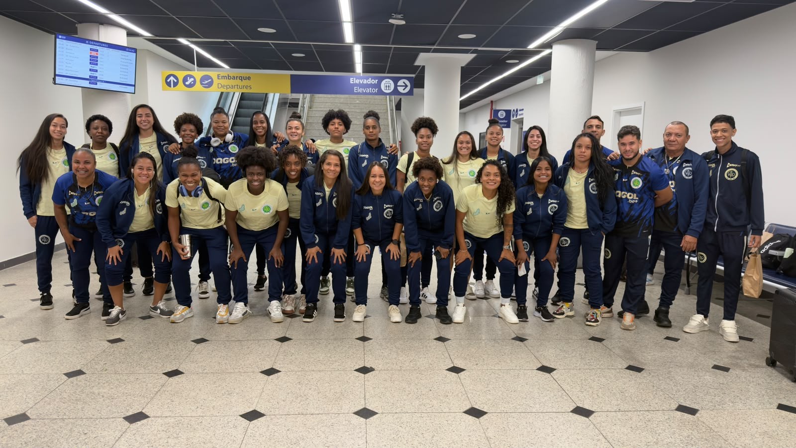 Atlético-PI embarca para jogo da última rodada da 1ª fase do Brasileiro Feminino Série A2