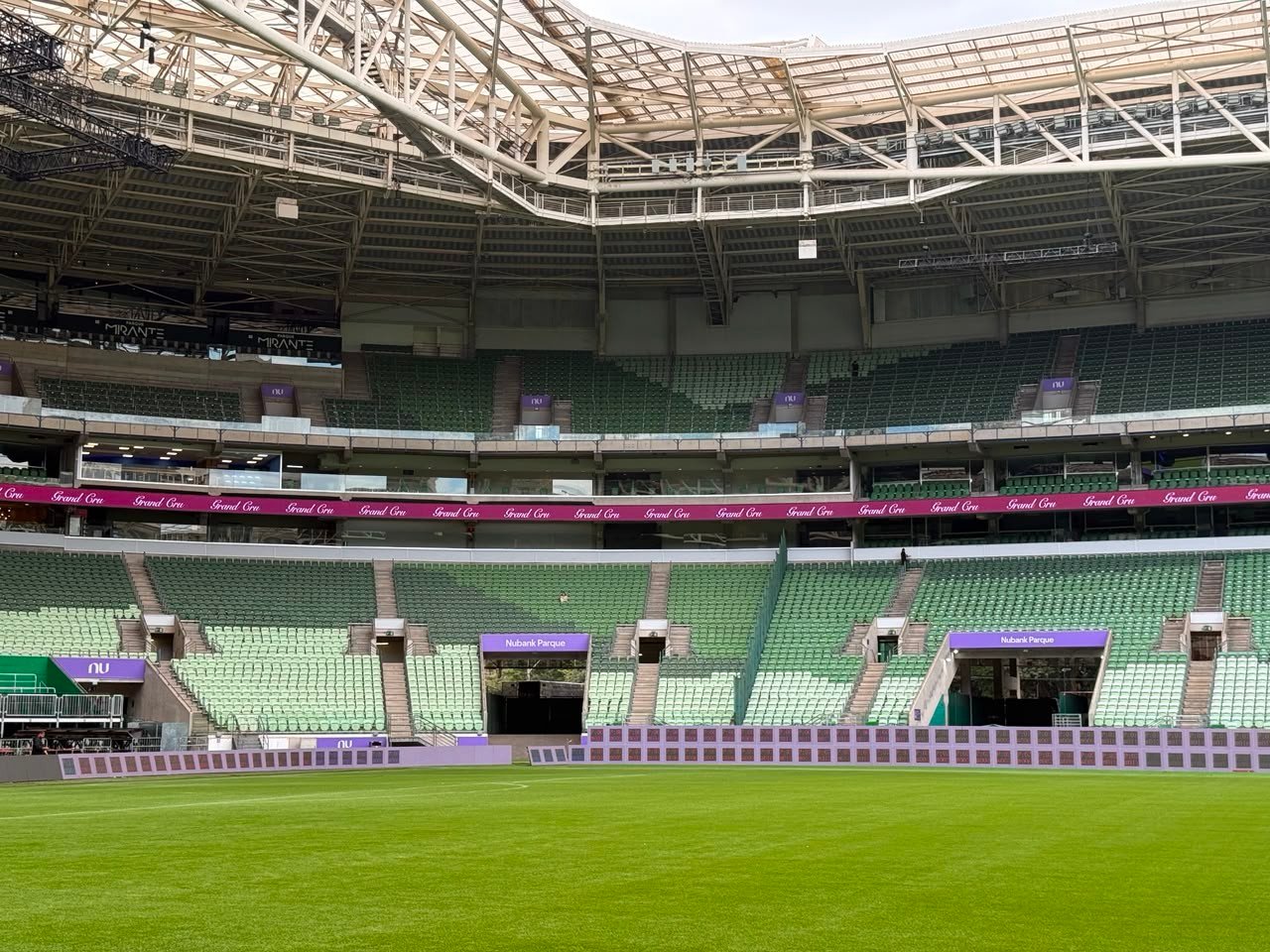 Nubank Parque: por que painel de LED ainda não foi instalado em fachada de estádio do Palmeiras