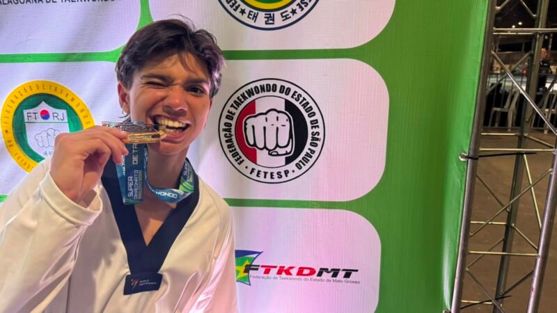 Flávio Marques conquista o hexacampeonato brasileiro de taekwondo