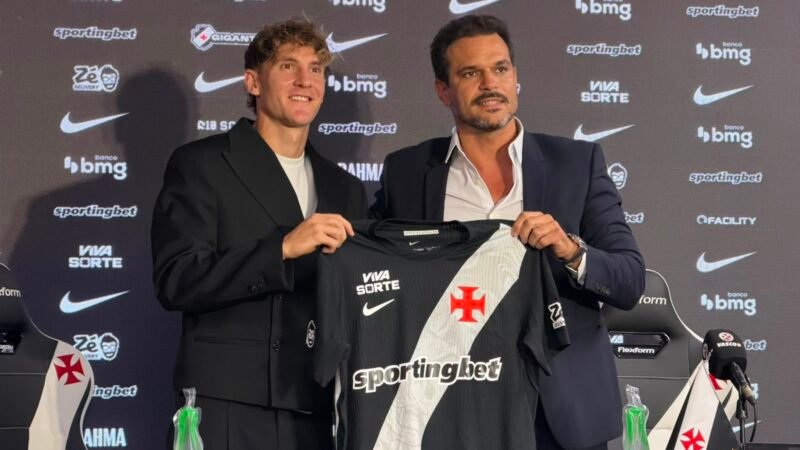 Colidio é apresentado no Vasco: “Posso jogar em qualquer lugar do ataque”