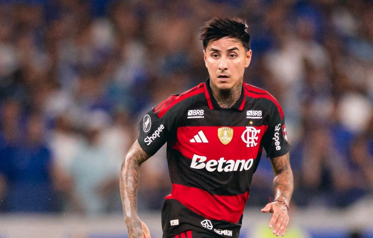 Flamengo avança para renovar com Pulgar, que dá pista em post da Libertadores: “Vamos por mais”