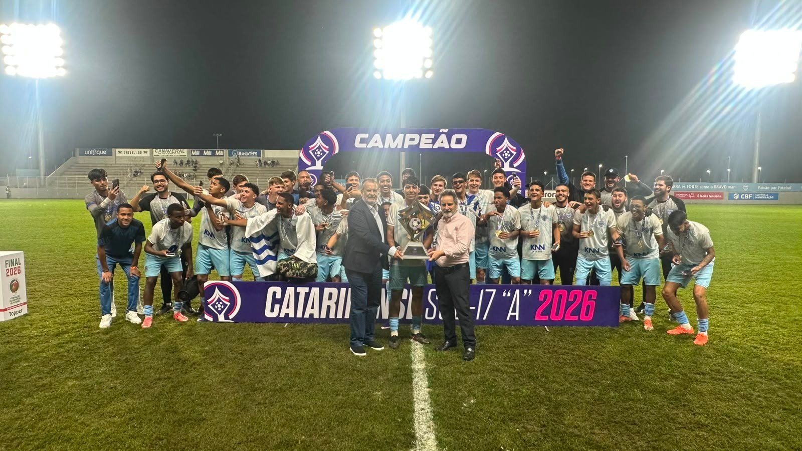Barra derrota a Chapecoense e se consagra campeão do Catarinense Sub-17