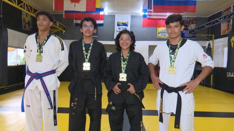 Medalhistas no Brasileiro, taekwondistas do AC iniciam treinos para Copa América e Mundial