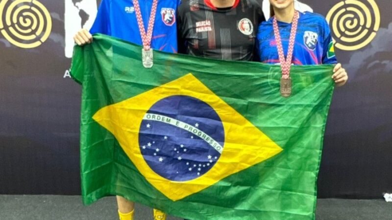 Atletas de Ferraz de Vasconcelos conquistam duas medalhas na President’s Cup de taekwondo