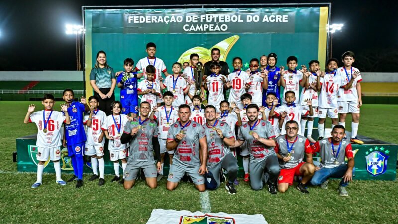 Santa Cruz-AC bate Galvez nos pênaltis e conquista título da Copa Rio Branco Sub-11